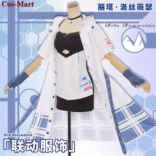 Hot Game Honkai Impact 3 Rita Rossweisse Cosplay Costume Fashion Cute Activity Party Role Play Clothing S-XL