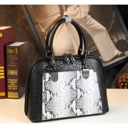 Fashion Genuine Leather Women Bag 2021 New Trendy Mom Handbag Middle-Aged Shoulder Cross-Body Elegant Shell Bags