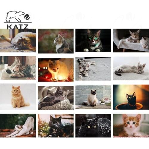 Stretching Cat Pictures Diamond Embroidery Cross Stitch Kits Diy Handmade Home Decor Pet Diamond Embroidery Painting By Numbers