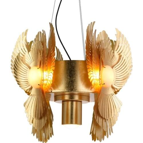 Postmodern American minimalist restaurant hotel chandelier designer living room bedroom study tea room chandelier