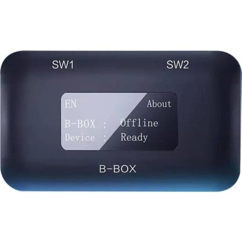 JC B-BOX C3 One-Key Purple Screen DFU for Mode Disassembly-Free Hard Disk Programmer for IOS A7-A11