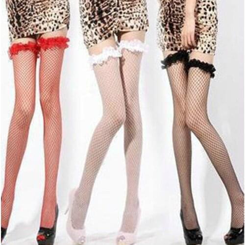 Sexy Stocking Lace Woman Sexy Women Stockings Mesh Sheer Lace Stocking Lace Floral Fishnet Cute Lovely Exotic Apparel Hosiery