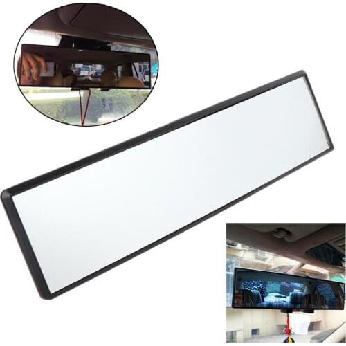 Universal 300mm Panoramic Curve Convex Interior Clip On Rear View Mirror JUN-22B