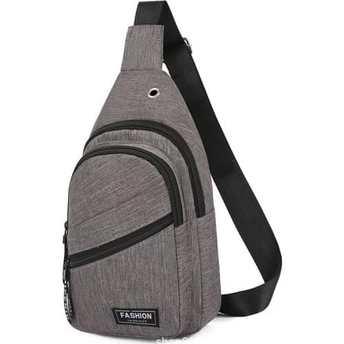High capacity Canvas Crossbody Bag Men Travel Casual USB Charge Chest Bag Women Outdoor Durable Fashion Organizer Shoulder Bag