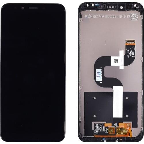 For Xiaomi Mi A2 Mi 6X LCD Display Touch Screen Digitizer Glass Assembly + Frame
