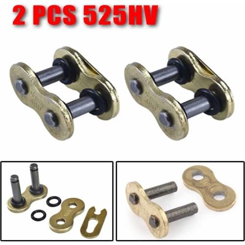 1/2Pcs Motorcycle Drive Chain O-Ring O Ring 520 HV-120L Universal Rivet Connecting Links for 428 520 525 530 428 520 525H 530H