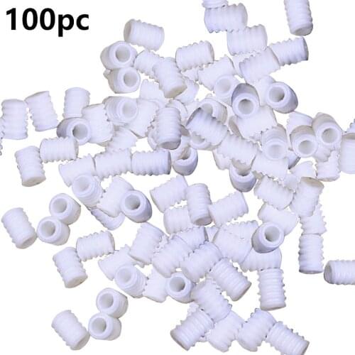 100PCS Adjustment Silicone Plug Ear Rope Anti-slip Buckle Drawstrings Elastic Cord Stopper Buckles for Sewing Crafts DIY