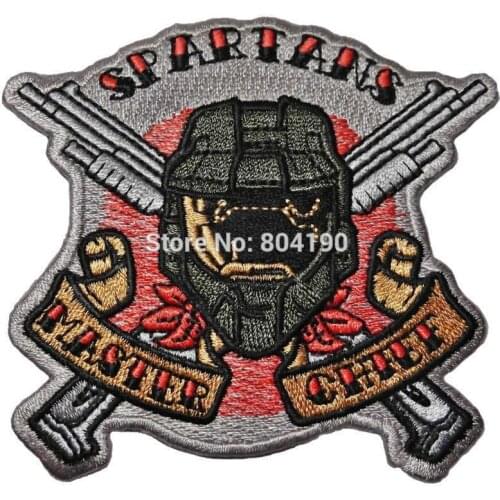 3.25" HALO Master Chief COSTUME Uniform TV punk rockabilly applique sew on/ iron on patch Free Shipping NC