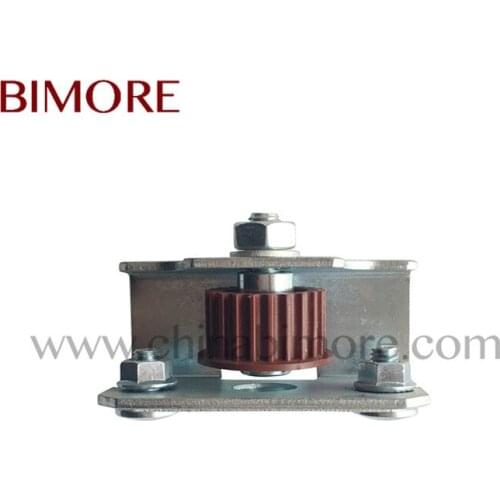 34x20x38.5 Elevator door motor belt roller with bracket
