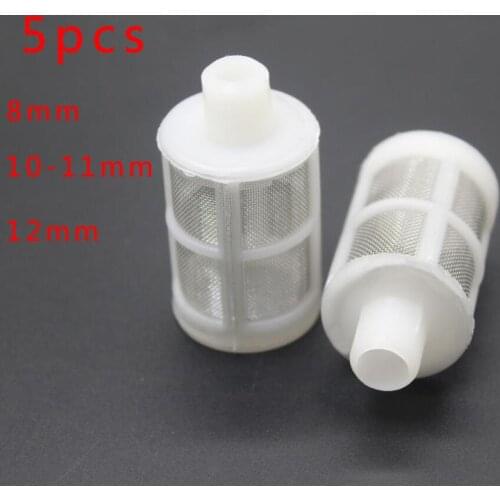 5pcs Stainless Steel Mesh Homebrew Inching Siphon Filter For Beer Brewing Wine Making Washer Tool