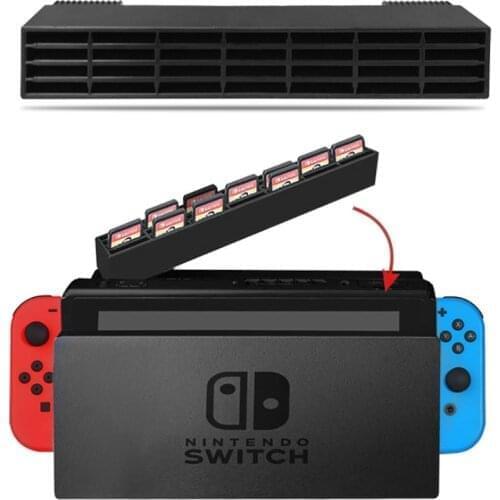 Game Cards Storage Holder Dock For Nintendo Switch Protection Base Cartridge Back Card Slot Box Console Accessories