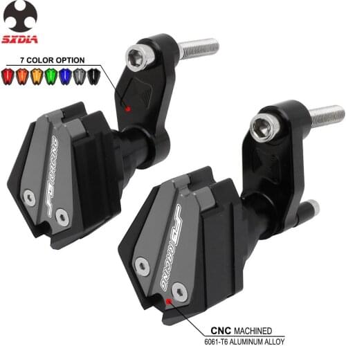 CNC Motorcycle Aluminum Crash Pad Frame Slider Falling Protection For BMW S1000RR S 1000RR HP4 2010 2011 2012 2013 2014 2015