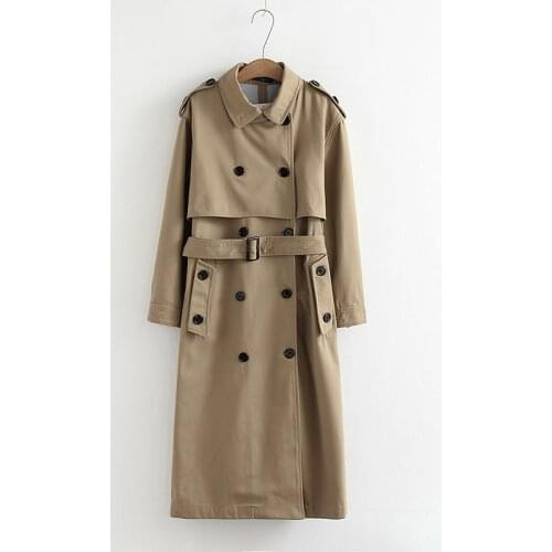 CRRIFLZ Women's Trench Coats