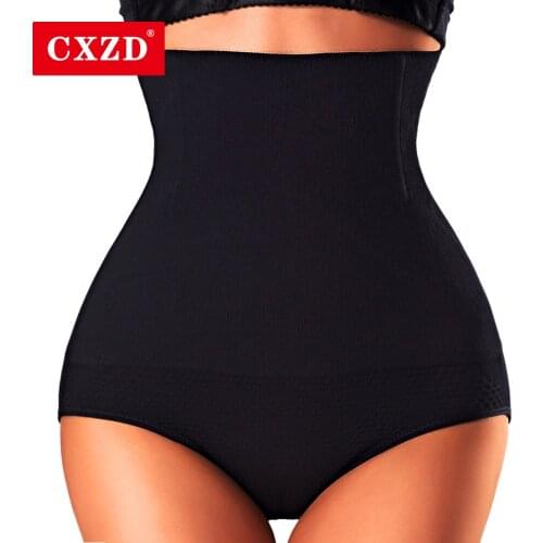 CXZD High Waist Panty Body Shaper Control Abdomen Bodysuit Shaping Lady Butt Lifter Tummy Sexy Briefs