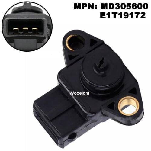 Wooeight MD305600 E1T19172 Manifold Absolute Pressure Sensor Fit for Mitsubishi Lancer Montero Outlander Nissan Dodge Chrysler