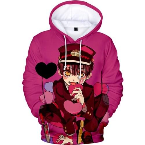 Childrens Hoodies Toilet Bound Hanako kun Anime Hoodies Men Women boys/girls Hoodie Sweatshirt Fashion 3D Print Clothing Coat
