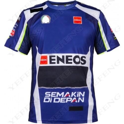 Motorcycle Mens Quick dry Moto GP Racing For Yamaha Team Shirt Motocross ATV Motobike T shirt