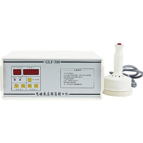 Aluminum Foil Sealer 20-100mm Elecomagnetic Induction Continuous Sealing Machine GLF-500