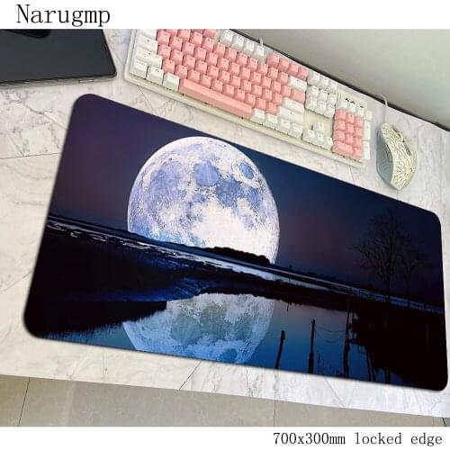 Nature mousepad pc gaming mouse pad 700x300x3mm computer gamer accessories large mat 3d laptop desk protector pads