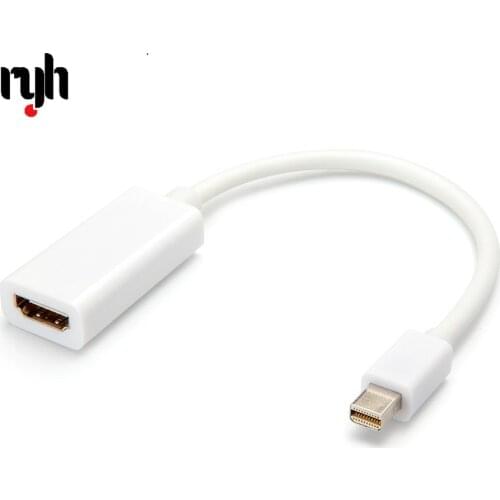 High Quality Thunderbolt Mini DisplayPort Display Port DP to HDMI-compatible Adapter Cable For Apple Mac Macbook Pro Air
