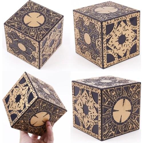 Hellraiser Puzzle Box Foil Face Lament Configuration Figure Model Toy