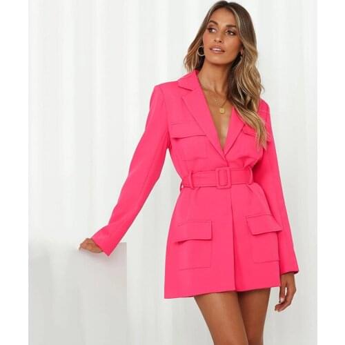 LDKVGSU Women's Straight Blazers