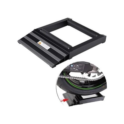 Motorcycle Stand Motorbike Tyre Wheel Tire Chain Cleaning Lubricate Stand Rollers Ramp Lift Stand Wheel Cleaning Stand Jacks