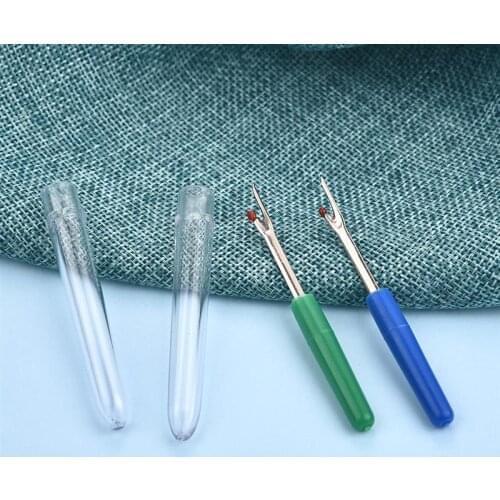 Pointed Stitches Removed Tool Plastic Handle Thread Remover DIY Craft Thread Cutter Seam Ripper Cross Stitch Sewing Accessories
