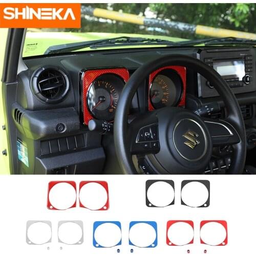 Shineka Interior Mouldings for Suzuki Jimny JB74 2019+ Car Dashboard Decoration Cover for Suzuki Jimny 2019+ Accessories