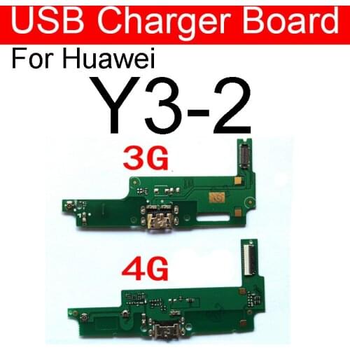 USB Charger Board For Huawei Y3-2 3G 4G USB Charging Port Board Repair Replacement Parts