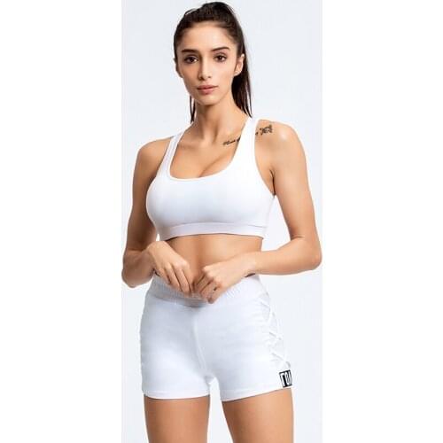 2PCS Set Women Sports Suit Crop Top Pants Outfit Yoga Sexy Beauty Back Workout Clothes Tracksuit