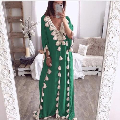 2021 Arabic Islamic Dubai Kaftan Abaya Middle Eastern Muslim Moroccan Kaftan Dress Indonesia Turkey Elegant Casual Robe Femme