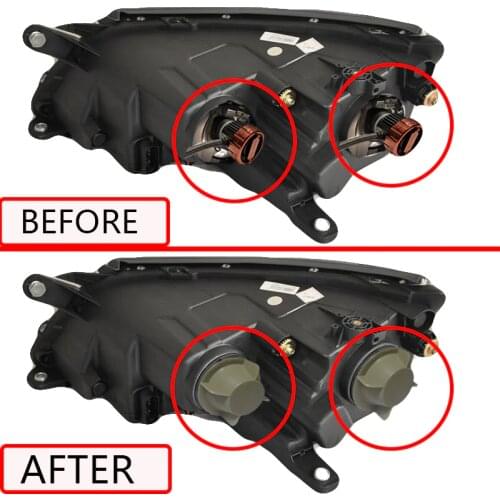 1 Pc For Hyundai Elantra Ad 2016 Headlight Rear Cap LED Bulb Extension Dust Cover HID Xenon Lamp Car Headlamp 92140D3100