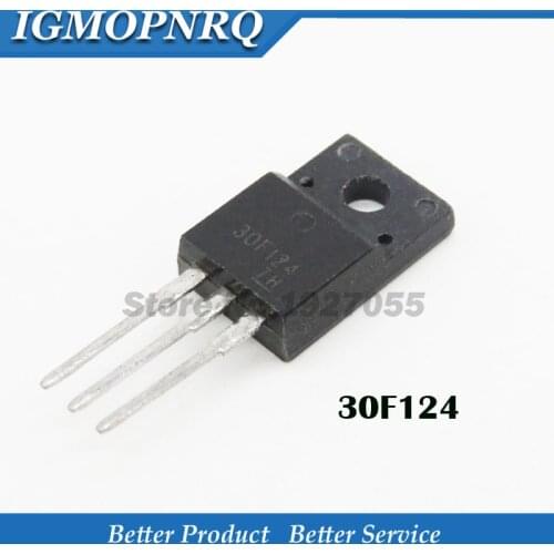 10PCS GT30F124 TO-220F TO220 30F124 TO-220 The LCD supply pipe new