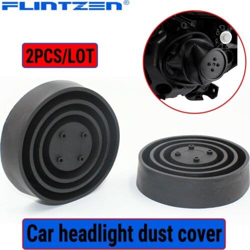 2pcs universal car headlight dust cover motorcycles SUV LED headlight waterproof dust cover for h1 h3 h4 h7 h9 h11 9005 9006 ect