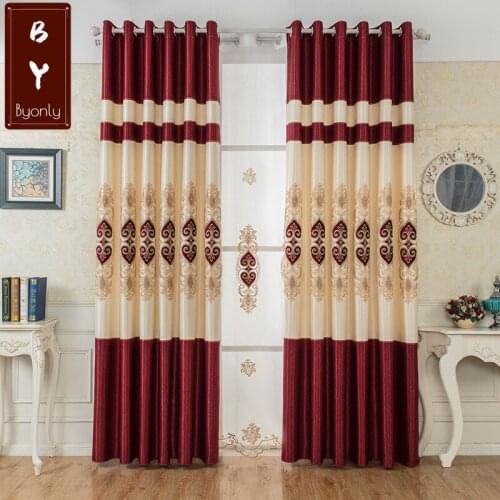 2021 Jacquard Stitching Fabric Curtain Fabric Nordic Simple Wind Velvet Shading Curtains for Living Dining Room Bedroom