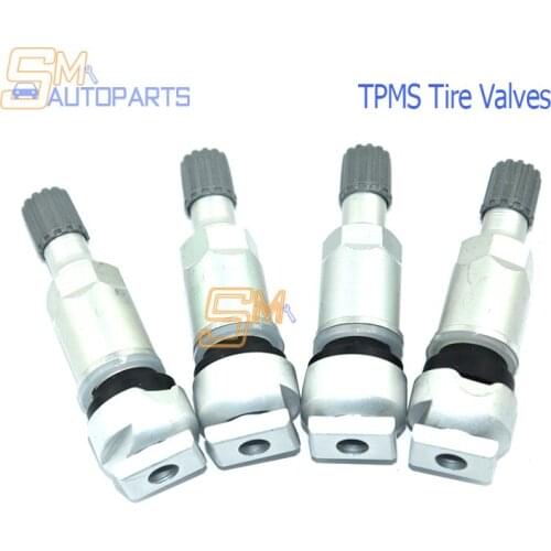 4PCS/lot Tire Valve Tire pressure sensor Valves For Jeep commander wrangler Aluminum TPMS Replacement