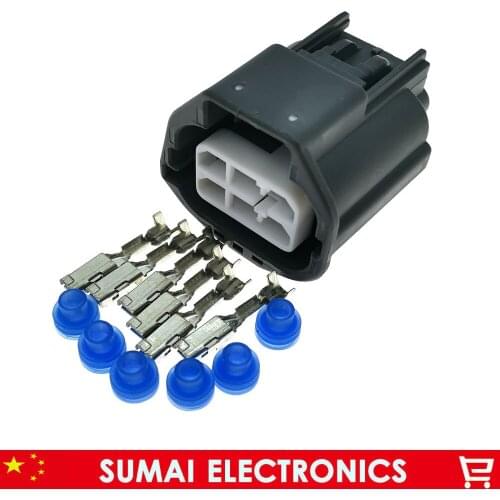 6 pin FCI Electrical Connector plug,6Pin Auto Female Throttle valve plug for Car,VW,Toyota etc