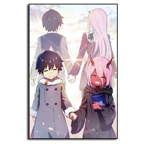 Anime Manga Darling In The Franxx Art Full Diamond Embroidery Diamond Mosaic Diamond Painting Cross Stitch Kits Home Decoration