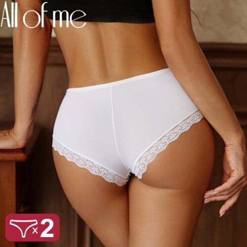 Seamless Panties Lace Underwear Women Lingerie Floral Briefs High Waist Girls Pantys Intimates Underpants Finetoo Female Panties