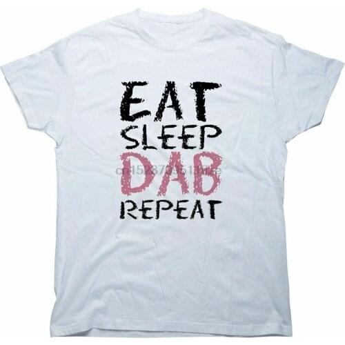 Eat Sleep Dab Repeat Unisex Fit Man Woman Printed Short Sleeve Uniqe Tee Shirt Cotton Short Sleeve Tee Shirt
