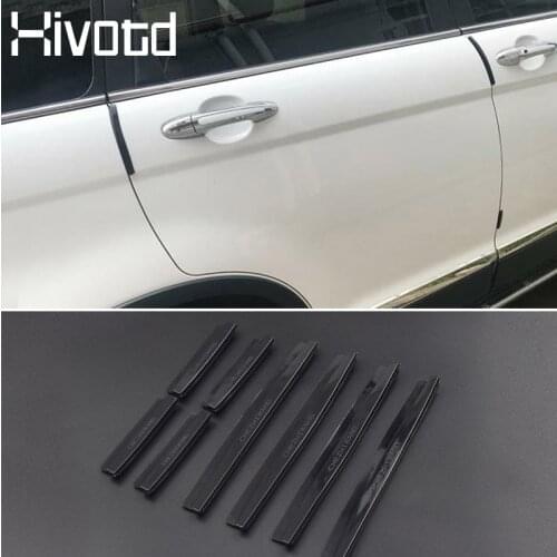 Hivotd For Haval F7 F7X 2019 2020 Car Door Anti-collision Strip Anti-scratch Anti-smashing Protector Guard Strip Exterior