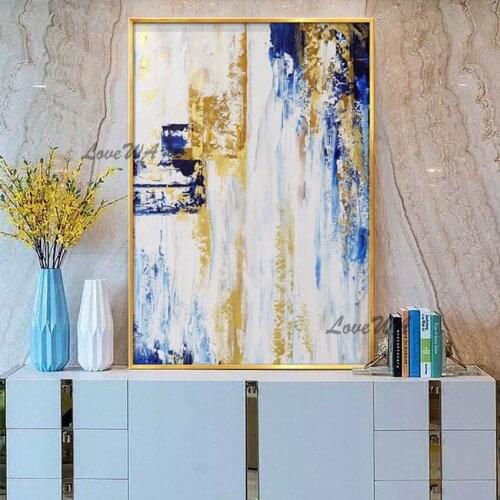 Unframed New Abstract Colorful Oil Painting Modern Gallery Canvas Picture Art Hot Selling Wall Decor Home Showpieces Artwork
