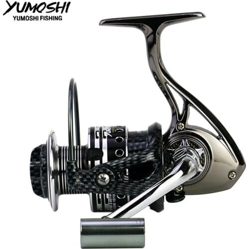 HOT Selling Full metal Aluminium body Super Quality Fishing Wheel 1000-7000 Series Pre-Loading Spinning Wheel Ball Bearing Reels