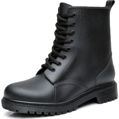 Fashion Men Boots Autumn Outdoor Leather Military Boots Breathable Army Combat Boots Plus Size Desert Boots Men Leather Shoes