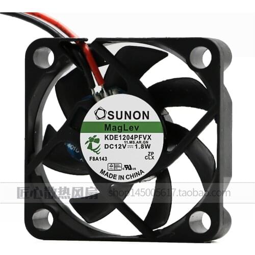 New original 4 cm 4010 KDE1204PFVX 12V 1.8W switch South Bridge hard disk video recorder cooling device fan