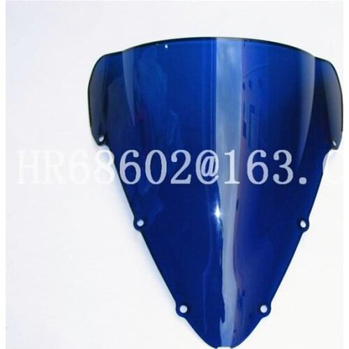 For Honda CBR 600 F4I 2001 2002 2003 2004 2005 2006 2007 Blue Windshield WindScreen Double Bubble cbr 600 f4i CBR600 RR cbr rr