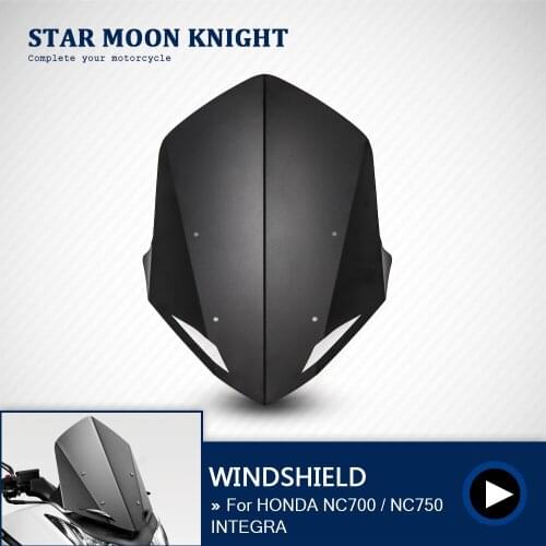 For HONDA NC700 INTEGRA NC750 INTEGRA 2014-2020 Motorcycle Windshield Windscreen Cover Aluminum Alloy Wind Shield Deflectore
