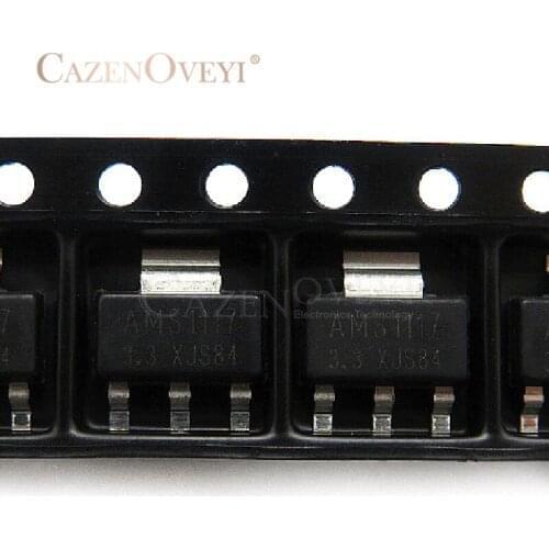 100pcs/lot AMS1117-3.3V AMS1117-3.3 AMS1117 LM1117 1117 SOT-223 new original In Stock