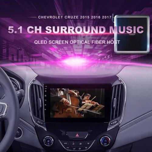 5.1 CH HIFI MUSIC Car DVD for Chevrolet Cruze 2015 - 2017 Car Radio Multimedia Video Player Navigation GPS Android
